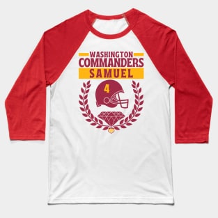 Washington Commanders Samuel 4 Edition 2 Baseball T-Shirt